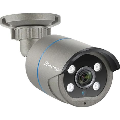 Telecamera IP, rilevamento del movimento tramite IA, audio bidirezionale, fotocamera da 4 MP, PoE 48V (1/2)