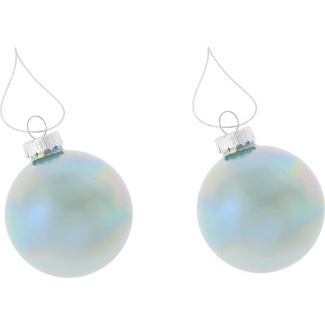 Mömax Christbaumanhänger Figures Hellgrau 2-teilig