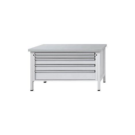 Banco de trabajo con cajones XL/XXL  bastidor modular  anchura