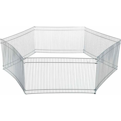 TRIXIE Enclos metal galvanise - O90cm - Pour petit animal (1/5)