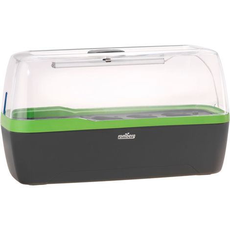 Romberg BOQUBE L Plus LED Gewächshaus & Pflanzkasten-System grün/anthrazit (1/5)