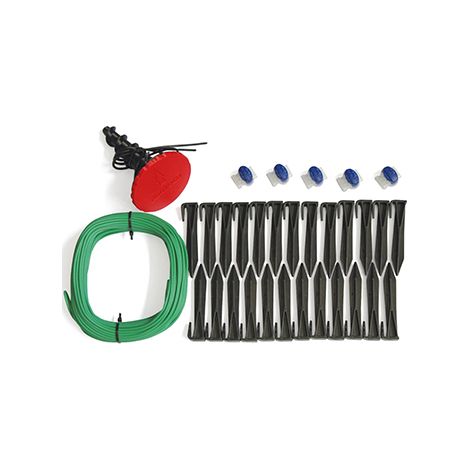 kit de sectorisation (ou bloqueur de zone) easy-zone pour tondeuses robot. inclus système de sectorisation, 20 mètres de câble,
