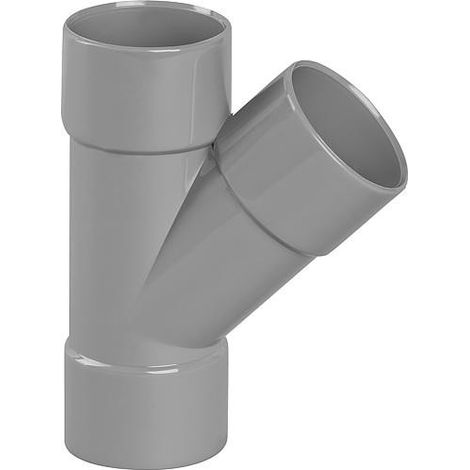 PVC derivateur simple 45° femelle D 40mm