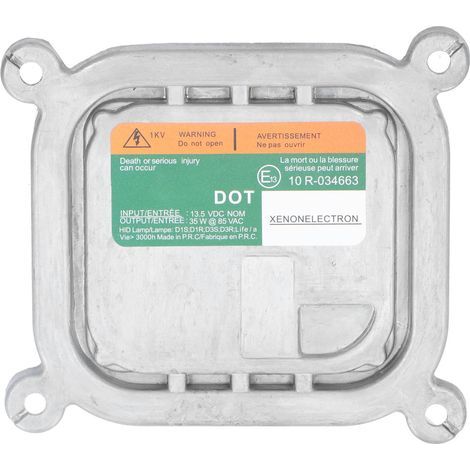 GARRYFIZH Allumeur de Ballast de phare au xénon HID de voiture 10R-034663 13.5V IP65 adapté pour Dodge Challenger 06-07