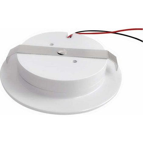 Mini spot LED encastrable 3W DC12V – Étanche IP54 – Diamètre 68mm – Pour salle de bain et cuisine – Aluminium blanc naturel 4000K (1/4)