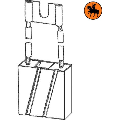 Ensemble de 4 balais de charbon STILL 273442 12,5x32x32mm