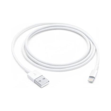 Apple Câble USB USB 2.0 USB-A mâle, Connecteur Lightning 1.00 m blanc MUQW3ZM/A (1/4)