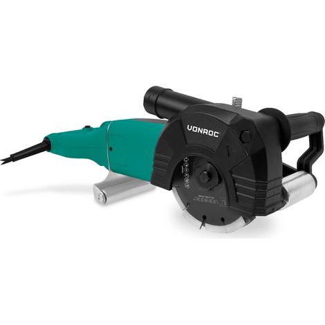 PRO Mauernutfräse - 2400W -150MM – 3-in-1-Trennscheibe – Inkl. Adapter für Staubsauger