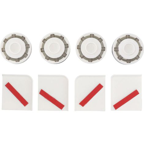 Kit de pieds anti-vibrations pour imprimante 3D Bambu Lab A1 Mini, avec patins antidérapants et amortisseurs de chocs.