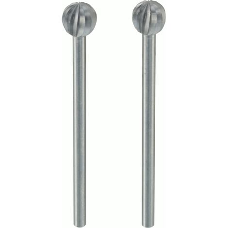 Proxxon Kugelfräser Wolfram-Vanadiumstahl 6 mm Schaft 2,35 mm, Frässtift (1/2)
