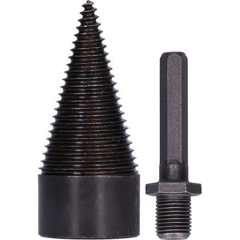 Outil de coupe de foret de séparateur de bois de 42 mm en acier rapide pour perceuse à percussion électrique (poignée hexagonale) (1/5)