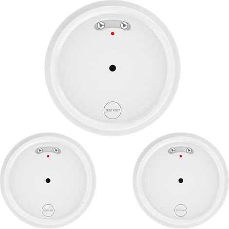 Détecteur de Fuite d'eau WiFi avec Batterie d'eau IP66 Alarme 80 DB pour Cuisine Salle de Bain Cave (1/5)
