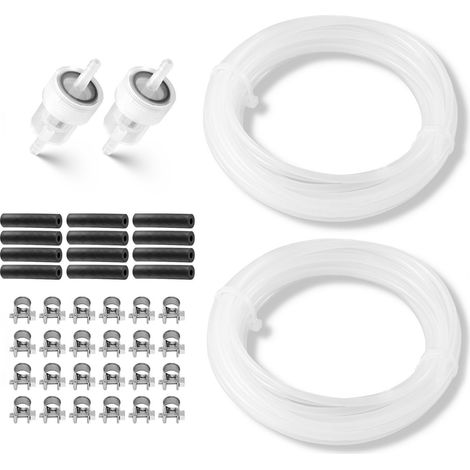 Kit Flexible de Conduites de Carburant 5000mm, Remplaçable pour Chauffage Diesel 2KW 5KW 8KW, avec Filtres et Colliers (1/5)