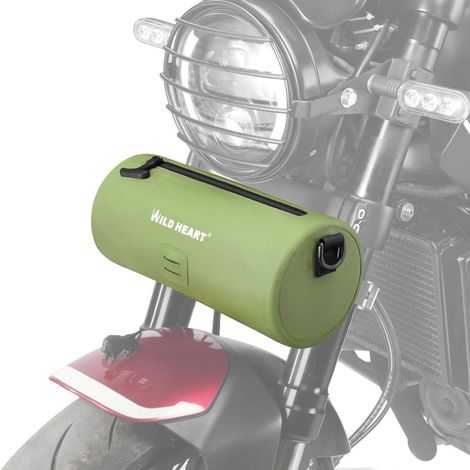 Motorrad Lenkertasche wasserdicht mit Schultergurt olivgrün für Mini Bike ATV UTV (1/5)