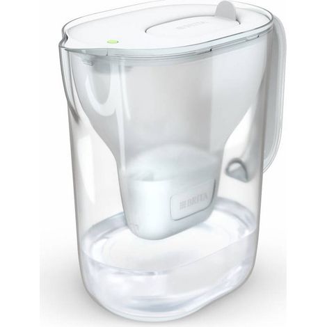 Jarra filtrante brita style essential xl blanca + filtro mx pro pure performance (1/5)