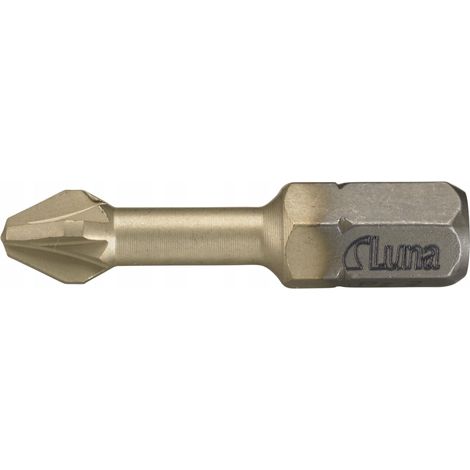 Luna Prime 29 mm Kreuz Pozidriv Prime Luna PZ3 Spitzen (2 Stk.)