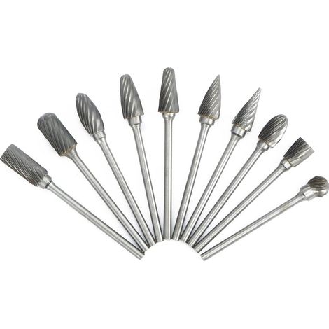 Coupe simple Wolfram-Drehfeilensatz 1/5' Kopf 2,35 mm Schaft 10 en 1 (23729b250413b5eda7c779fe295d36 (1/4)