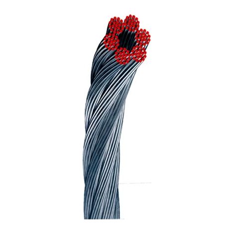 Cable de acero galvanizado 6mm 6x19+1 rollo 100 m