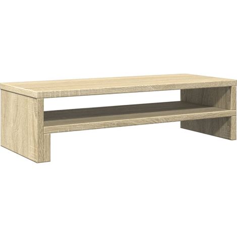 Support de moniteur chêne sonoma 54x22x15 cm bois d'ingénierie (1/5)