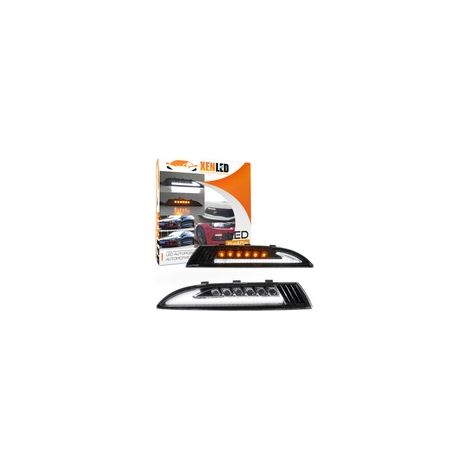 Clignotants LED Dynamique Défilant + Feux de jour LED Scirocco Volkswagen - Version Fumée - Homologué ECE (1/5)