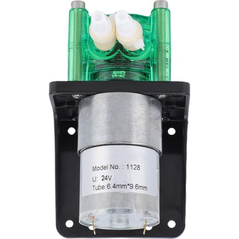 Pompe péristaltique à moteur à balais 500mL/min débit élevé pour laboratoire, impression jet d'encre, aquarium, maison connectée, 24V 250mA avec tube BPT (1/5)