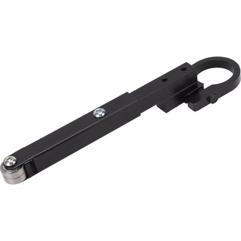 Accessoire pour ponceuse à bande, en acier robuste, faible bruit, grande stabilité, pour machine à poncer à bande abrasive, tuyau pour trous de lame (1/5)
