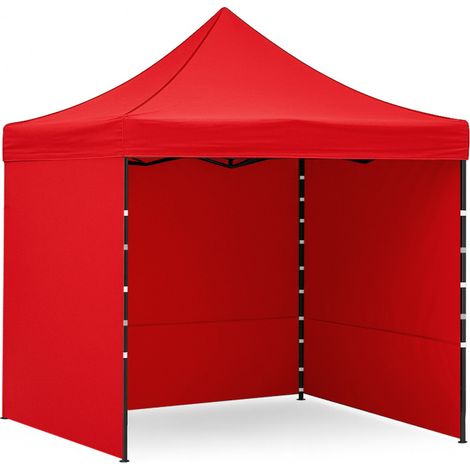 Aga Stand pieghevole 3x3m Rosso (1/5)