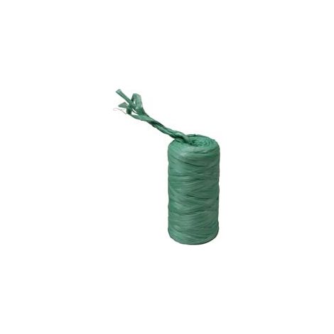 Rafia Sintetica in Rotolo Verde 100 g in Rotoli 2 kg