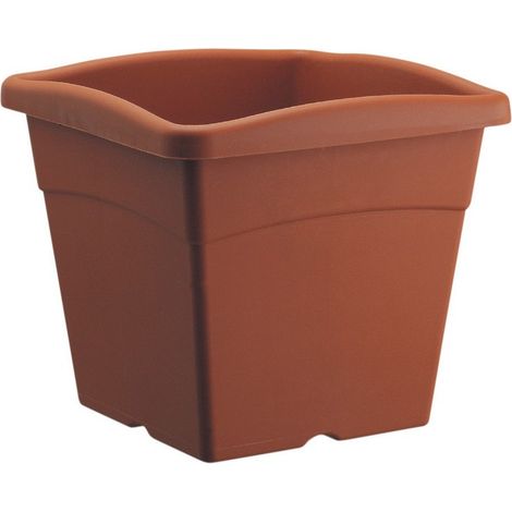 vaso quadro in plastica mod Festo cm 35x35x30h arredo interno esterno giardino