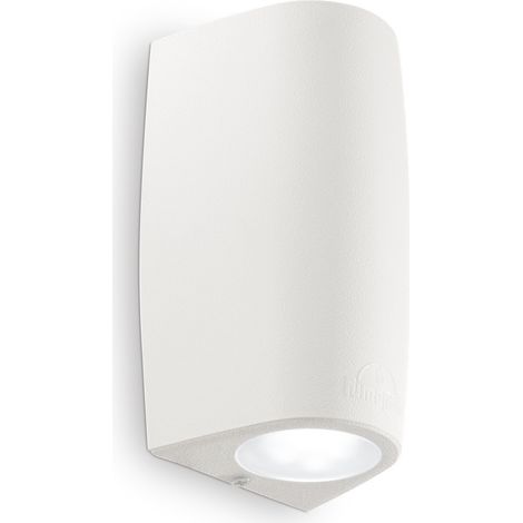 Ideal Lux Keope - Petite Applique Murale Extérieure LED 1 Lumière Blanc IP55, GU10