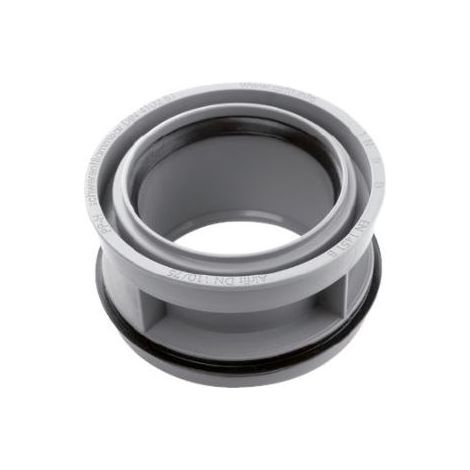 Réducteur interne concentrique pour eaux usées DN110x75 pour tuyaux HT et KG n° 11075IR