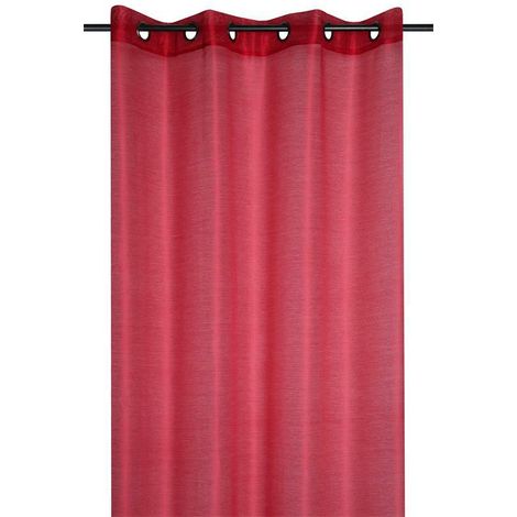 LINWOOD Vorhang 140x260 rot glänzend