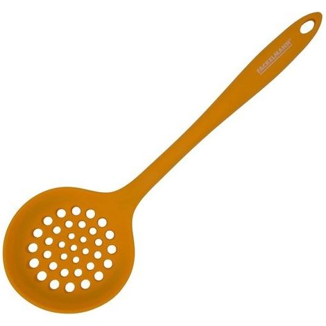 Silikon-Schaumlöffel für sicheres Frittieren und Abtropfen