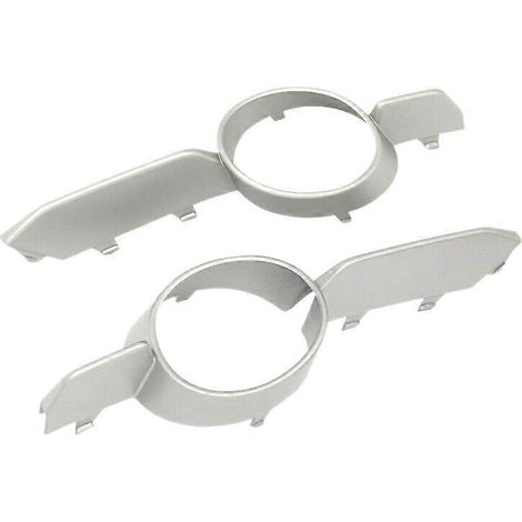 jeu pour - X6 E71 E72 2008-2014 Garniture de grille de feu antibrouillard de pare-chocs avant 51117188385 51117188386 (1/5)