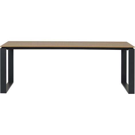 Martinus table de jardin 210x100 cm décor noyer. (1/4)