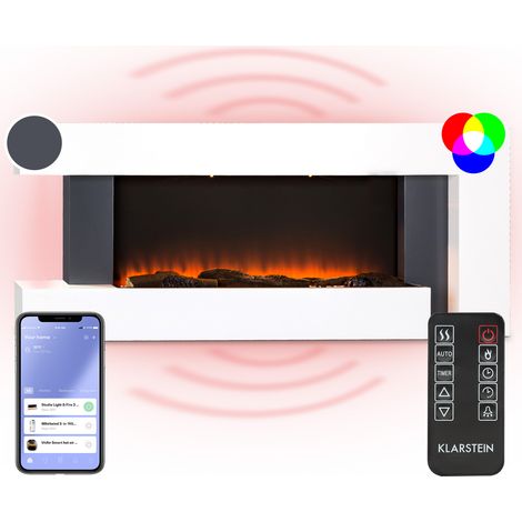 Studio Light & Fire 2 Smart Kamin 1000/2000W MDF WiFi-Steuerung (1/5)