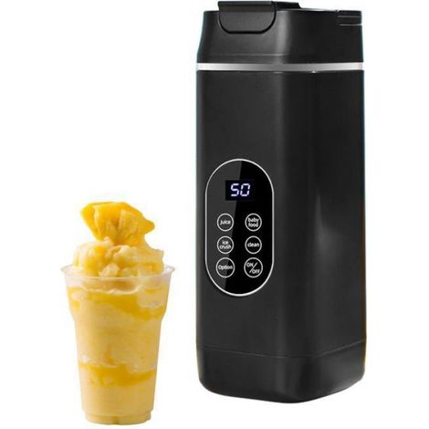 Mixeur pour smoothies, extracteur de jus USB sans fil, mixeur portable 23,1 x 8,7 x 8,7 cm, avec tasse rechargeable (1/5)