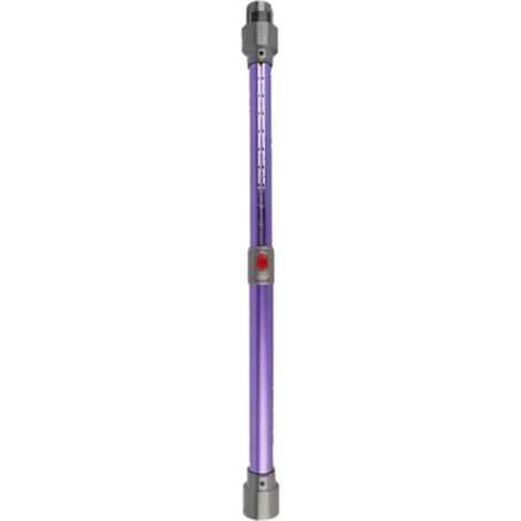 Tube télescopique réglable pour aspirateurs Dyson V7, V8, V10, V11 et V15, longueur réglable de 45 cm à 69 cm, violet