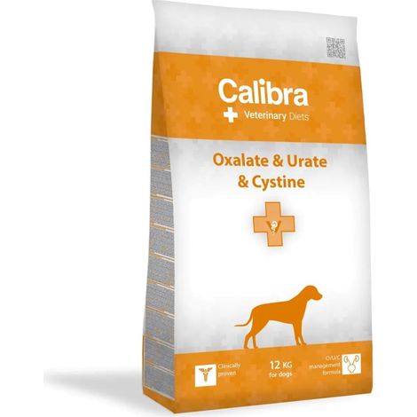 CALIBRA VD DOG Croquettes pour chien, sans oxalate, urate ni cystine, 12 kg