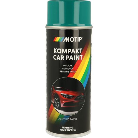 PEINTURE ACRYLIQUE KOMPAKT 44518 VERT BRILLANT 400ML MOTIP