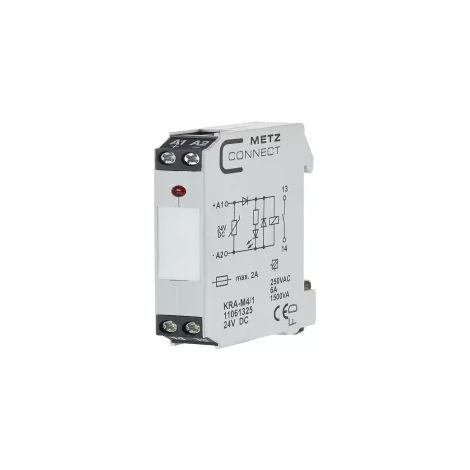 Koppelbaustein 24 V/AC (max) 1 Schließer Metz Connect 11061325 1 St. (1/2)