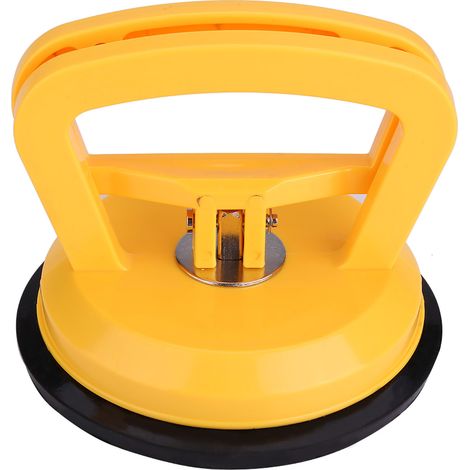 Plaque unique en ABS épais jaune, ventouse de levage pour verre et réparation de bosses, patin de déplacement pour vitres (1/5)