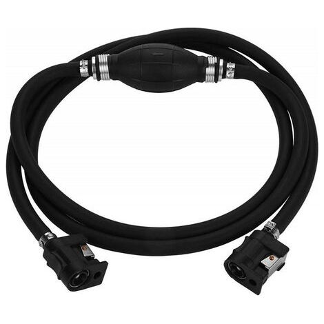 Tuyau De Conduite De Carburant Ensemble De Connecteurs De R¨Servoir D'Essence pour Moteur De Bateau Hors-Bord pour Moteur Noir environ 2m-NANOTEH (1/5)