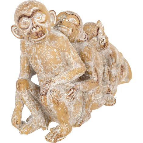 Signes Grimalt Figures de figures mono  Figure de singe blanche 9x24x19cm 24548