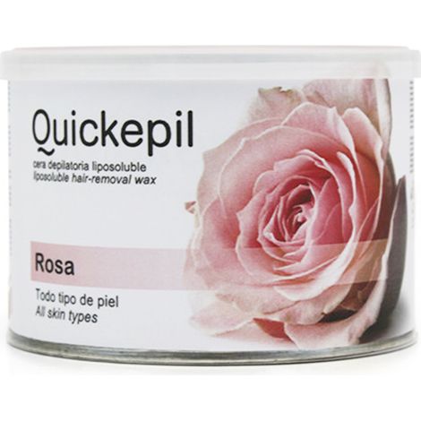 Quickepil Enthaarungswachs Rose Dose 400 ml