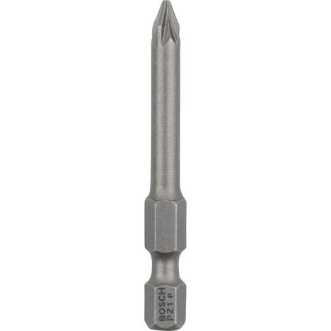 Bosch Embouts de vissage PZ1 argenté lot de 3 (1/4)