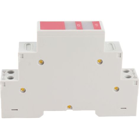 Voltmètre sur rail DIN, plage de tension CC 11 V à 310 V, affichage numérique LCD. (1/5)