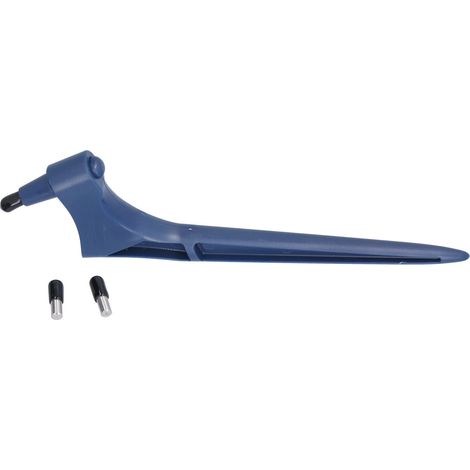 Couteau de sculpture portable antidérapant flexible pratique outil de découpe artisanale 360 degrés bleu foncé (1/5)