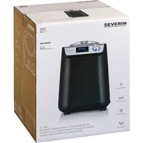 Severin EZ7407 Eismaschine 1,2 Liter Zerkleinerer