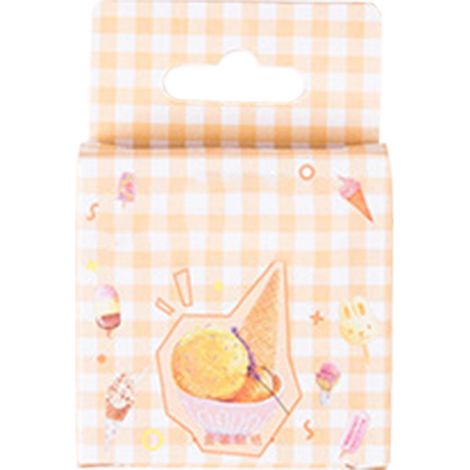 Autocollants Crème Glacée Adhésifs Décoratifs DIY pour Enveloppes et Cartes (1/5)